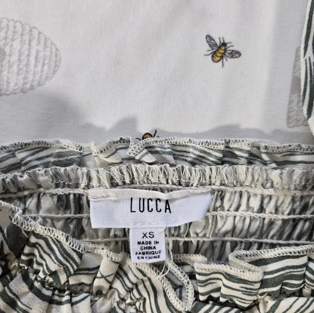 Lucca Green Long Dress Sz XS - Picture 6 of 9